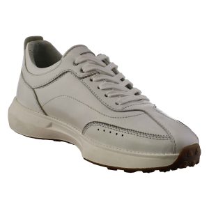 کفش مردانه اسپرت چرمی سفید