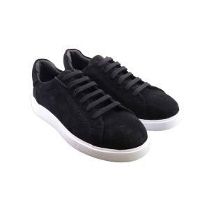 کفش اسپرت جیر مشکی مردانه تمام طبیعی