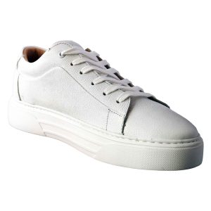 کفش مردانه اسپرت چرمی سفید