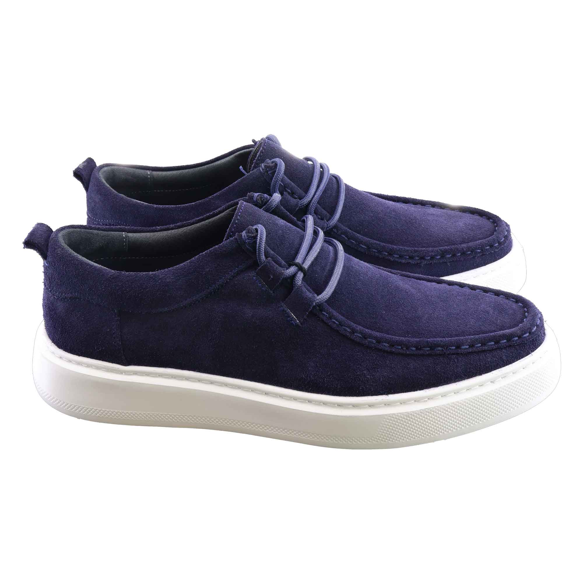 کفش کالج مردانه جیر سرمه ای اصل